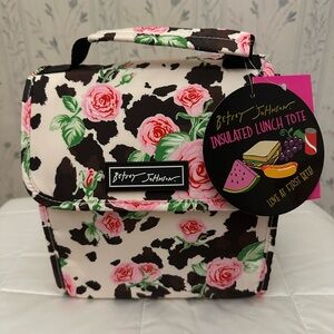 Betsey Johnson Floral Insulated Tote